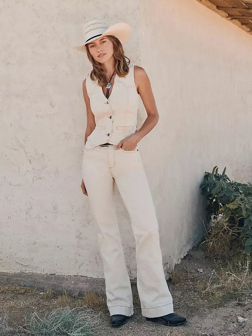 NWT WRANGLER RETRO® BAILEY HIGH RISE COLORWASH TROUSER JEAN